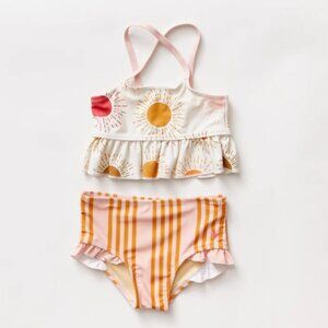 Pink Chicken Bikini / Tankini in Sunrise - 3Y